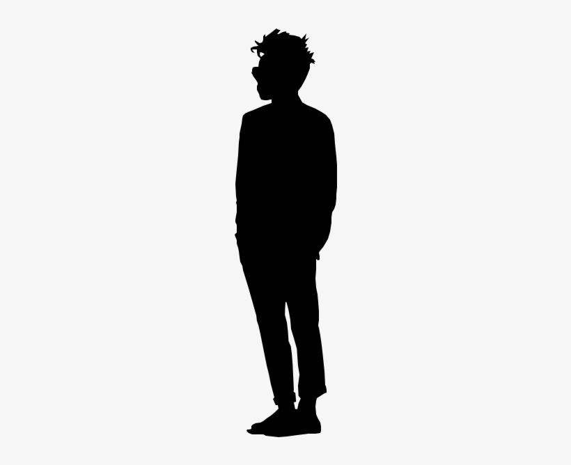 Ns 0040 - Silhouette Man Png Transparent, transparent png download