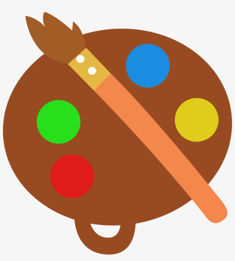 Clipart Info - Paint Brush Cutie Mark, transparent png download