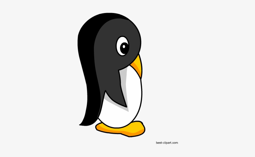 Penguin, Free Clip Art Image - Adã©lie Penguin, transparent png download