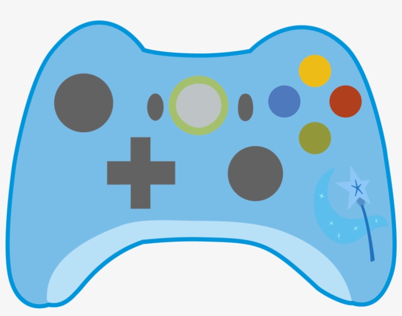 Xbox Controller Clipart At Getdrawings - Xbox Controller Drawing, transparent png download