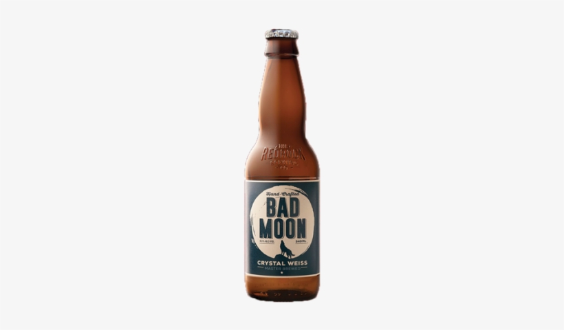 Buy Redrock Brewing Company Bad Moon Crystal Weiss - Beer Bottle, transparent png download