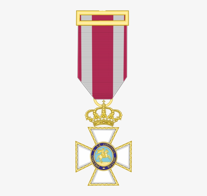 Royal And Military Order Of Saint Hermenegild Medal - Order Medal Svg, transparent png download