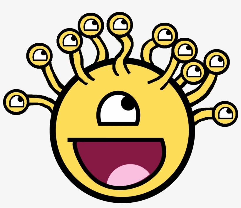 Post - Awesome Face, transparent png download
