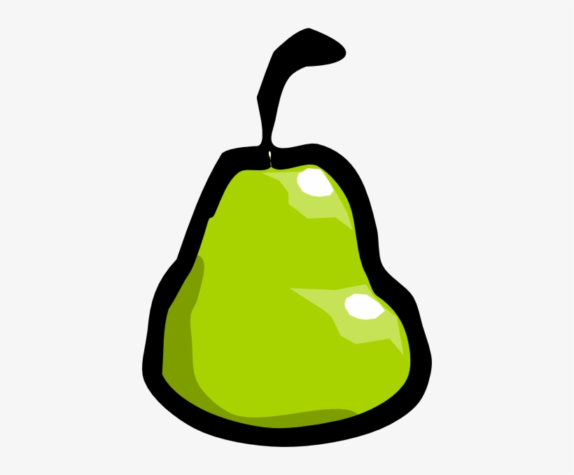 How To Set Use Cartoon Pear Clipart, transparent png download