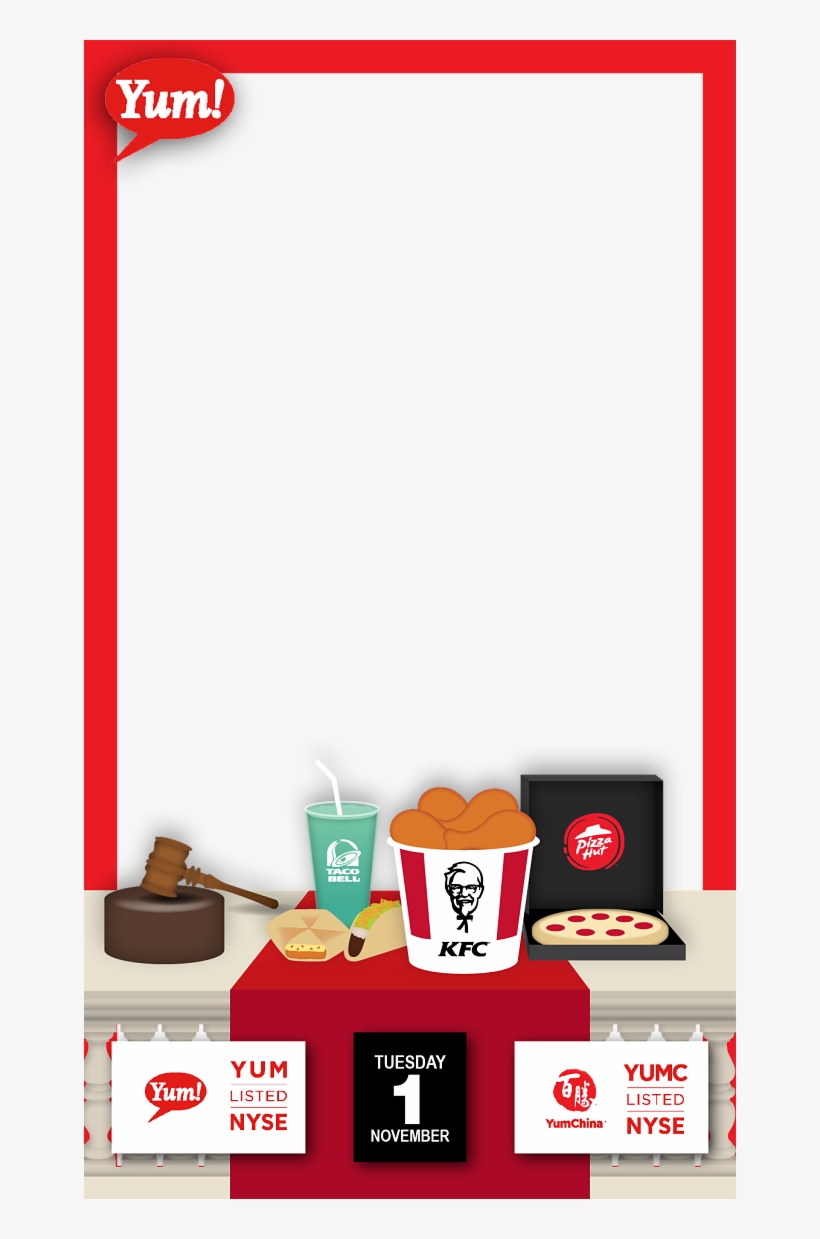 Yum Brands Isn't The First Company The Nyse Has Worked - Snapchat Custom Filters Png, transparent png download