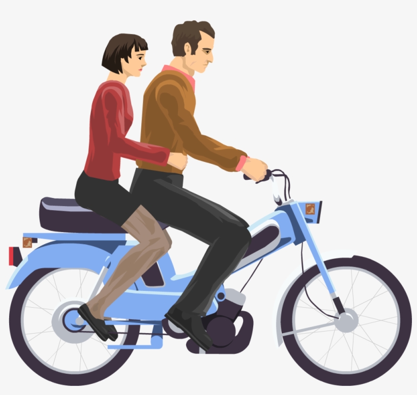 Moped Couple Happy Wheels All Characters Png Image Transparent Png Free Download On Seekpng