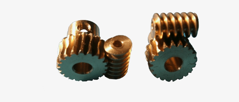 Micro Gears - Brass Worm Gear 2 Mm, transparent png download