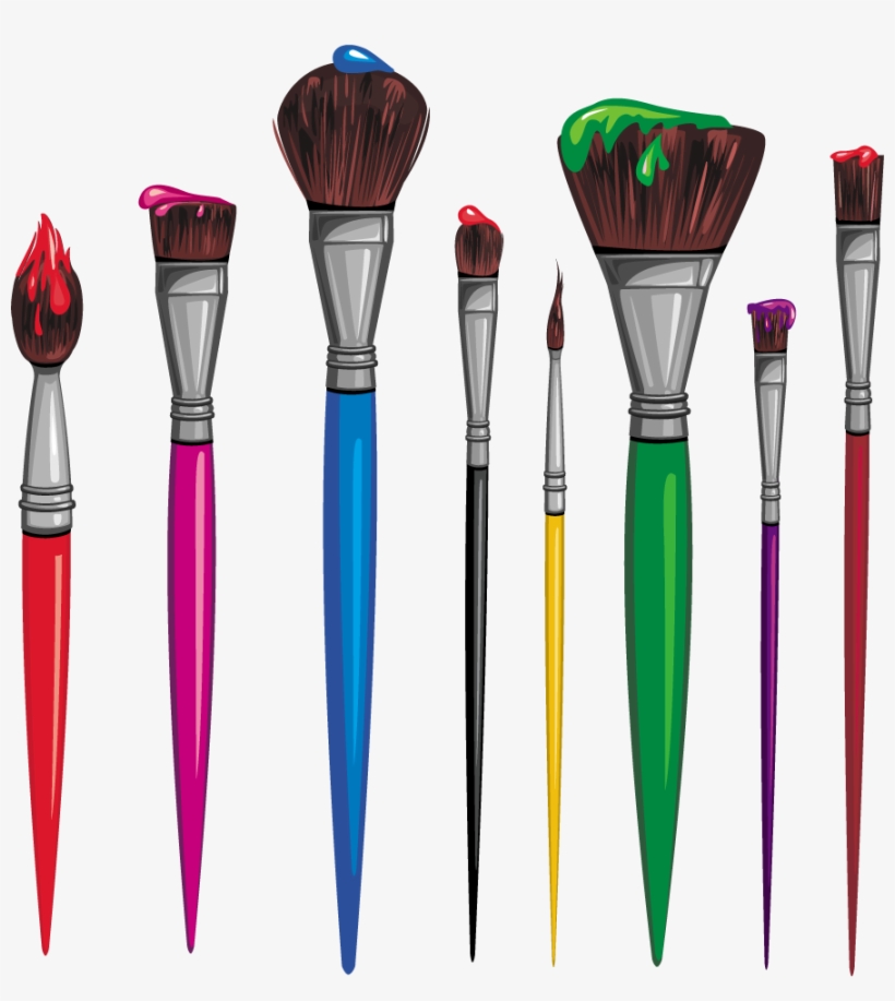 Pinceau Dessin Recherche Google Paintbrush Illustration Png Image Transparent Png Free Download On Seekpng