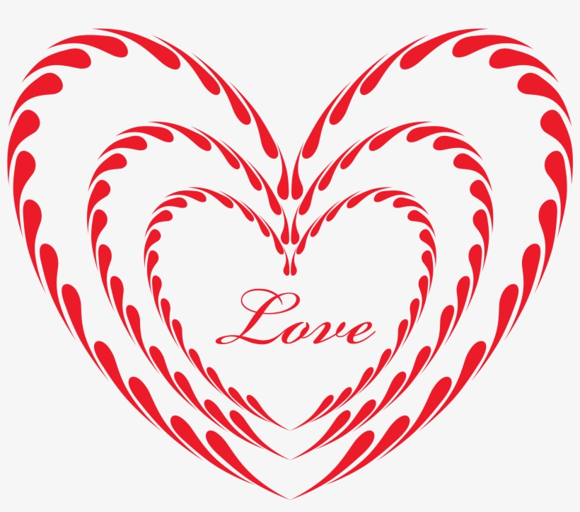 Heart Love Png Clipart - Love, transparent png download