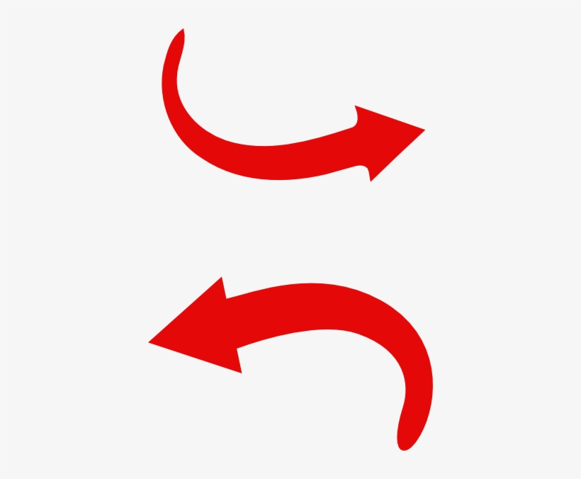 Red Arrow - Red Arrow Curve Png, transparent png download