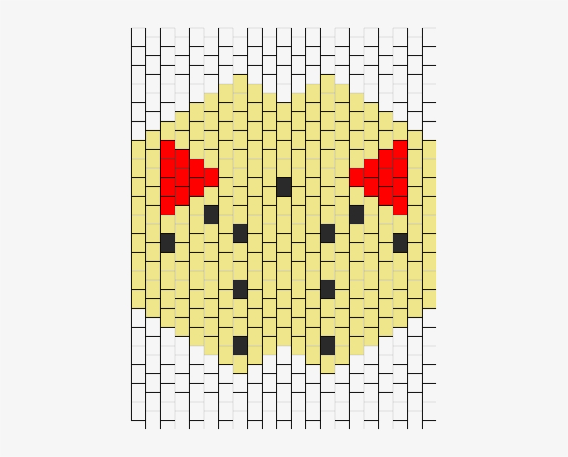 Jason Mask Bead Pattern - Mask, transparent png download