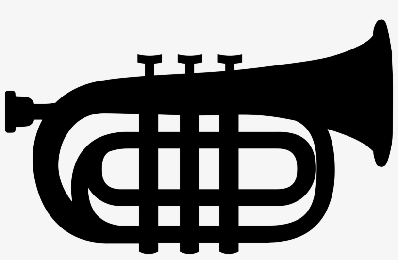 Clipart Trumpet Image - Trumpet Clipart, transparent png download