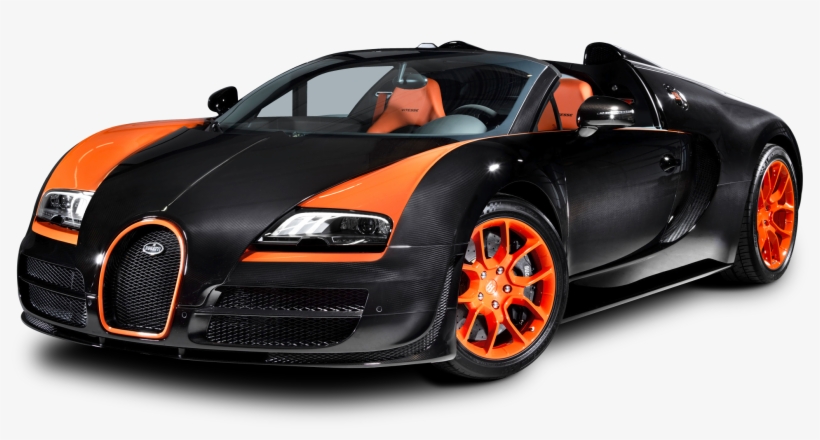 Sports Car Png - Bugatti Car Transparent Background, transparent png download