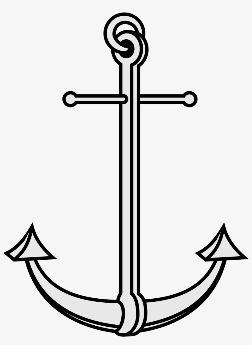 5 Anchor Drawings - Drawing, transparent png download