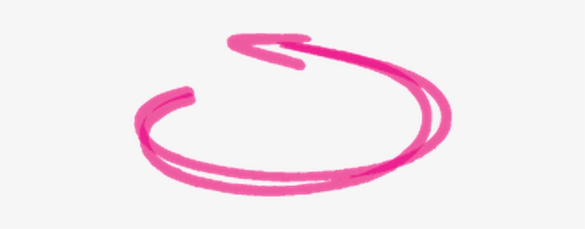 Drawn Tie Transparent - Hand Drawn Pink Arrow Png, transparent png download