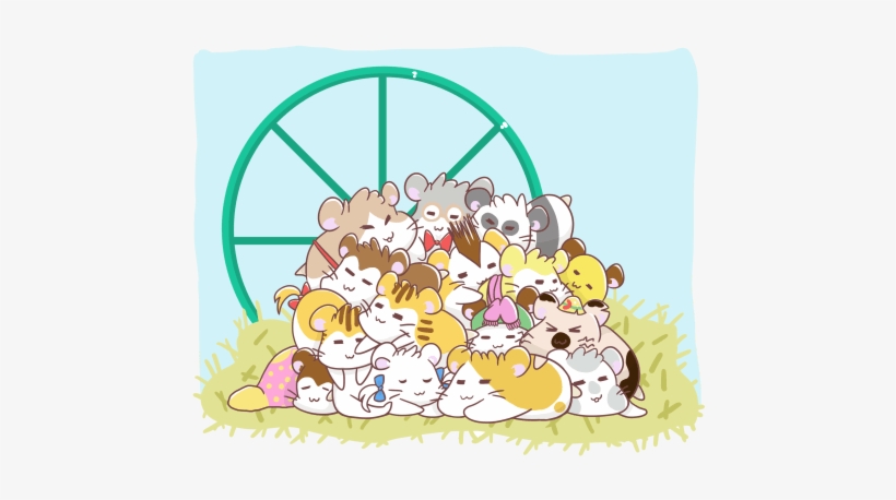 Asexuality - Hamtaro, transparent png download