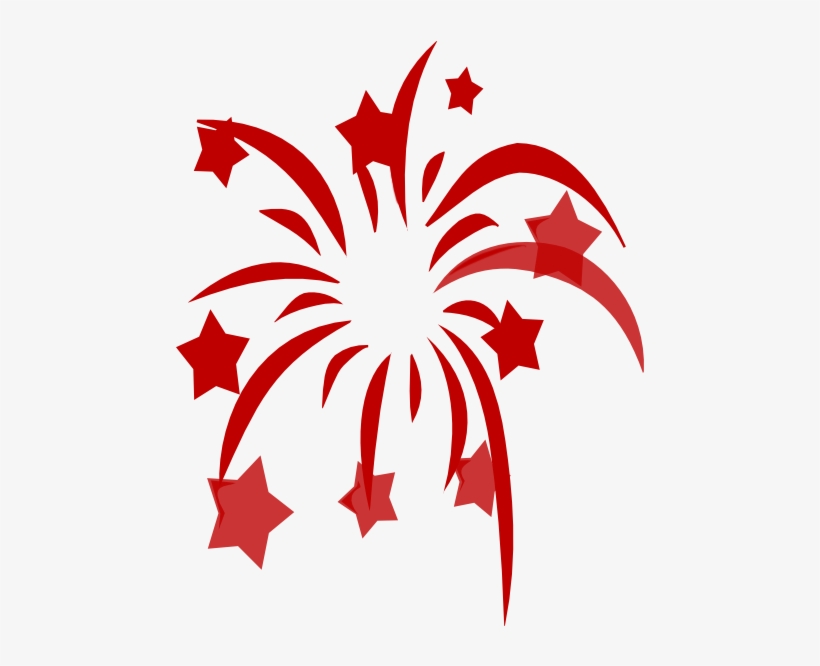 Fireworks Clipart Transparent - July Clip Art, transparent png download