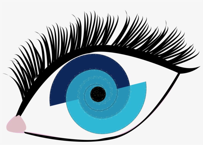 Eyelash Extensions Cosmetics Mascara Cartoon - Eyelash, transparent png download