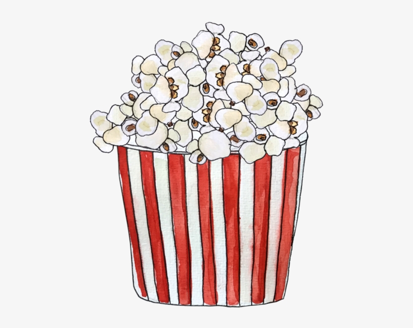 Popcorn, transparent png download