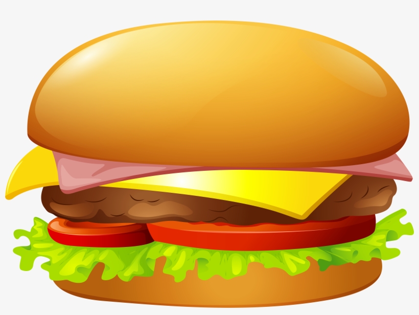 Hamburger Png Clip Art - Hamburger, transparent png download