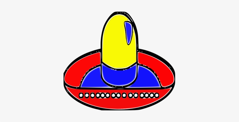 Sombrero Hat Colombia Mexico Sombrero Somb - Hat, transparent png download