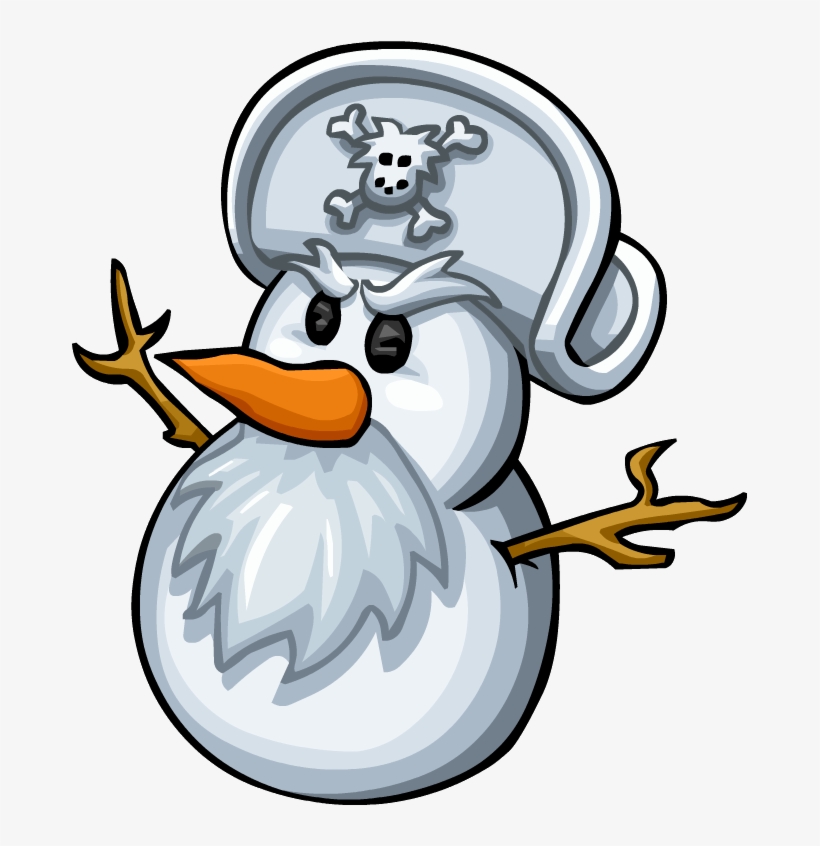Rockhopper Snowman - Png - Imagenes Graciosas De Club Penguin, transparent png download