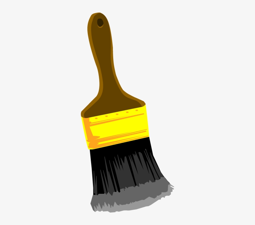 Paint Brush Illustration Png, transparent png download
