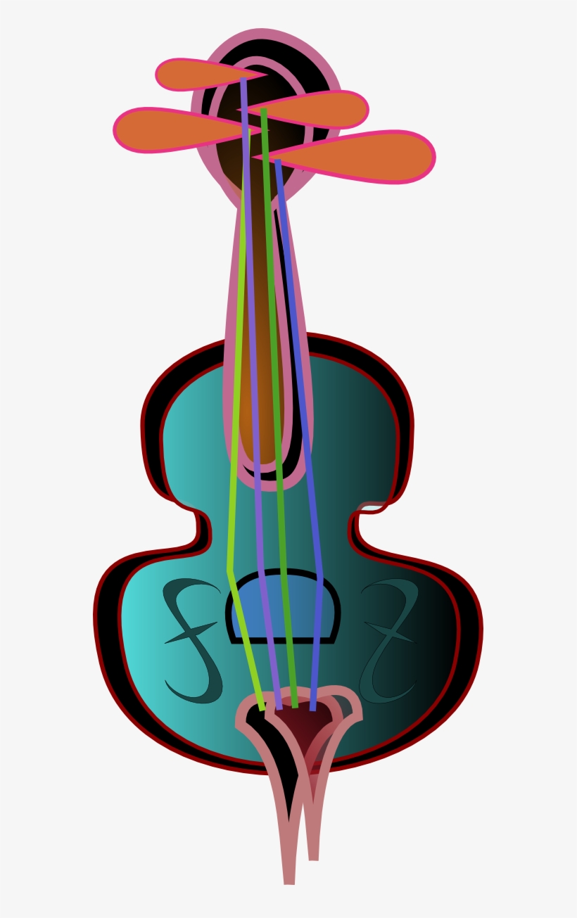How To Set Use Violin Svg Vector, transparent png download