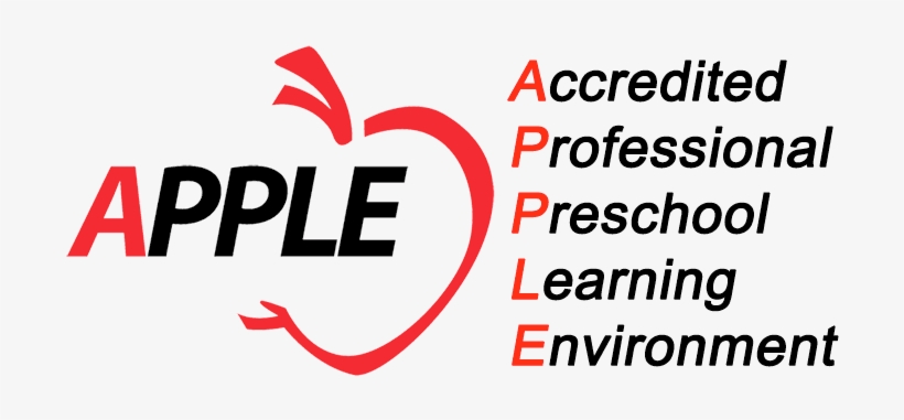 Apple-logo - Accredited Professional Preschool Learning Environment, transparent png download