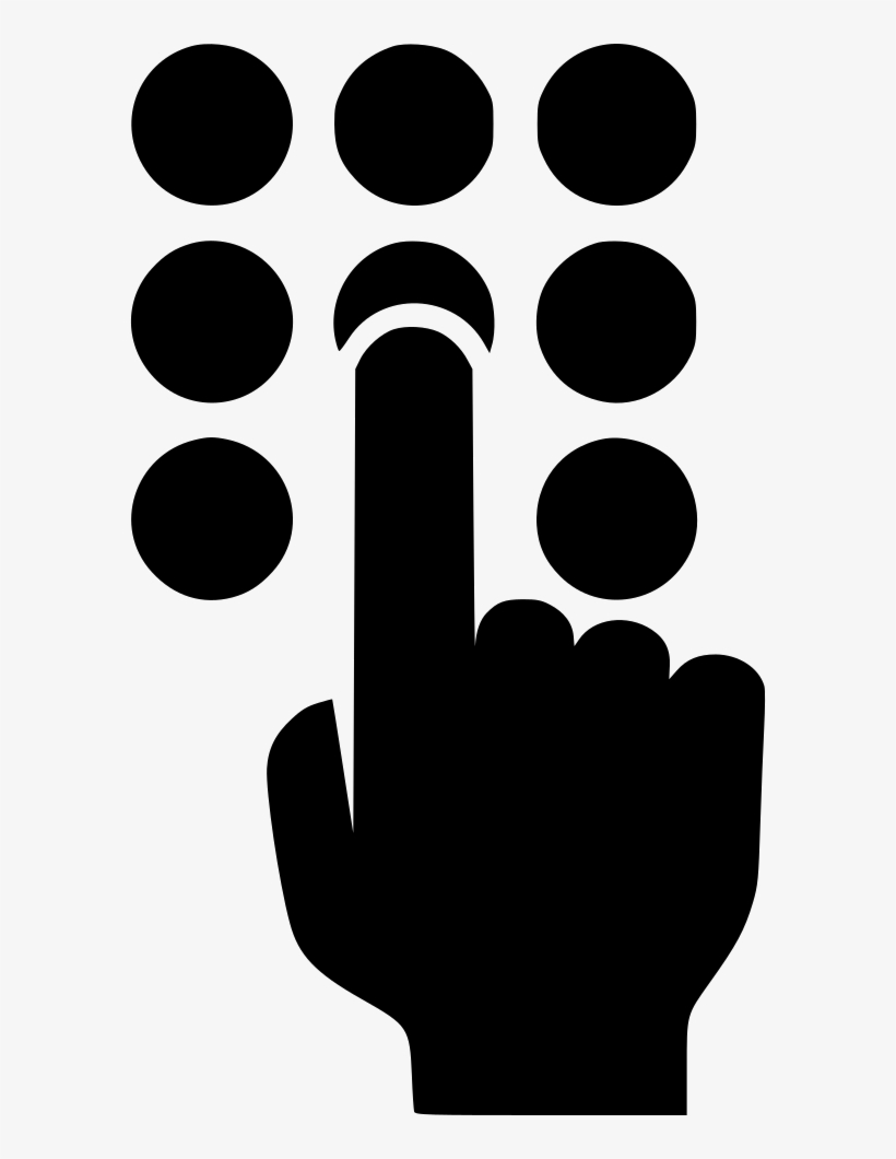 Dialing Dialpad Hand Finger Telephone Pad Svg Png Icon - Phone Dial Pad Icon, transparent png download