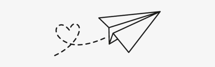 Graphic Free Library Plane Black Tumblr Love - Triangle, transparent png download