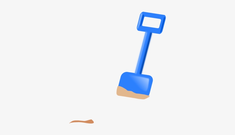 Download Svg Black And White Download Spade In The Sand Clip Sand Shovel Clipart Png Image Transparent Png Free Download On Seekpng