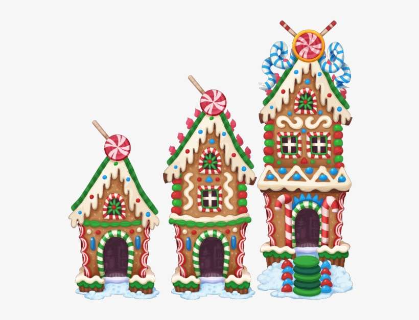 Xmas House Gingerbread House Level 1to3 - Gingerbread House Png Transparent, transparent png download