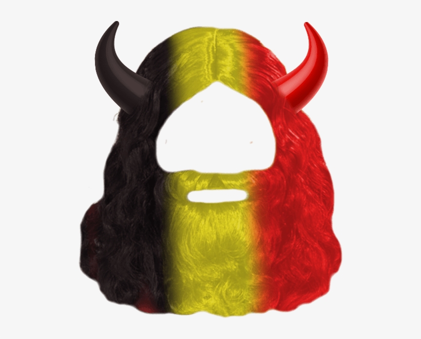 Belgium Red Devil Mask - Red Devil Mask, transparent png download