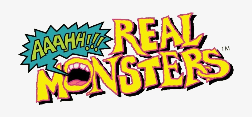 Real Monsters Dvd Logo - Ahh Real Monsters Logo, transparent png download