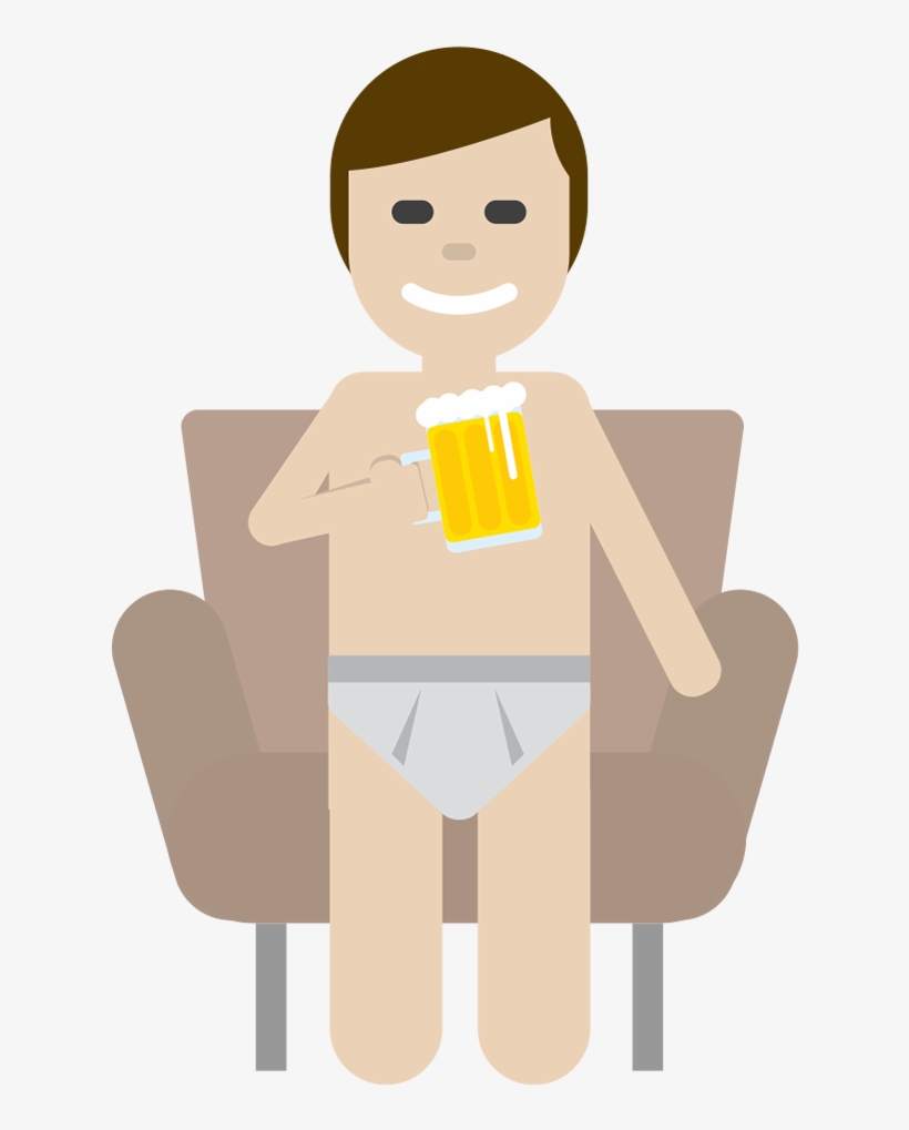 Emoji-kalsarikannit M - Päntsdrunk The Finnish Path To Relaxation, transparent png download