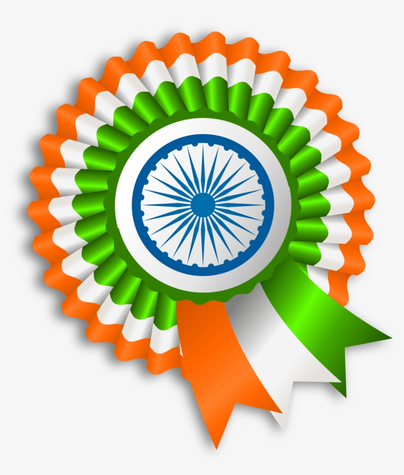 Ribbon India Flag Independence Day India 2018 PNG Image Transparent