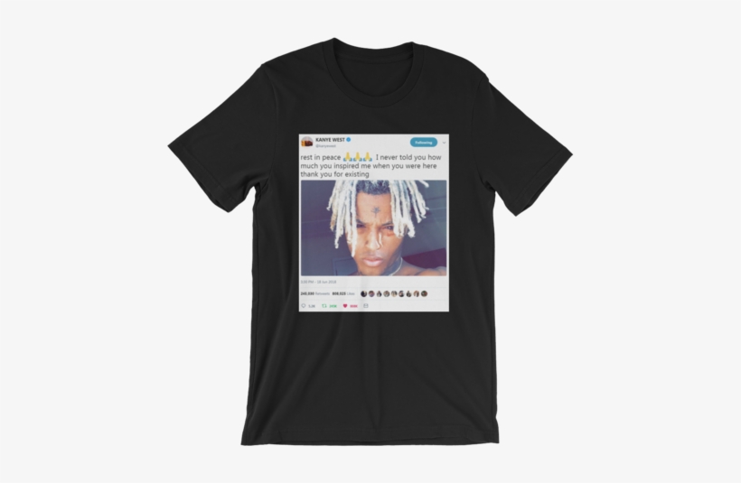 @kanye West - "r - I - P Xxxtentacion" - Kanye West Xxxtentacion T Shirt, transparent png download
