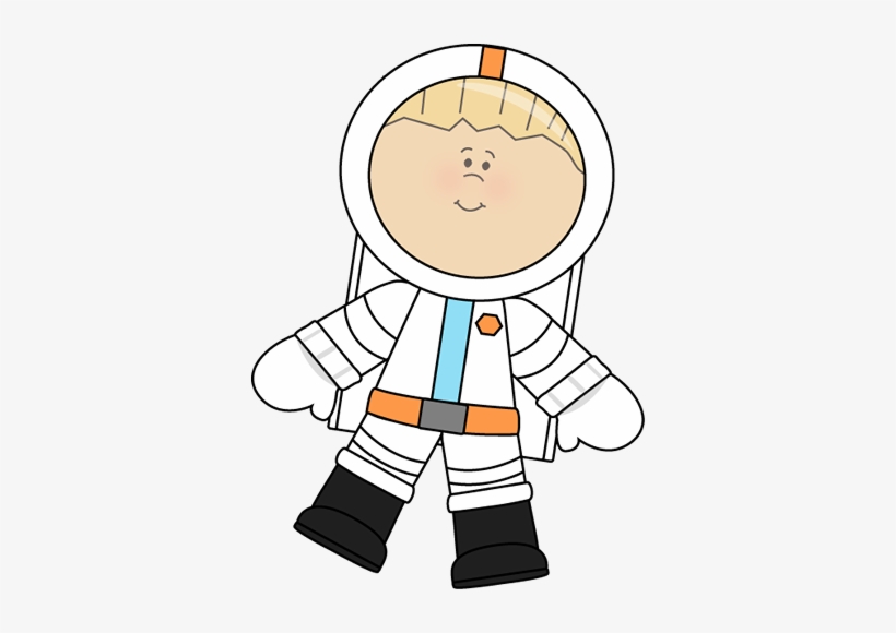Floating Astronaut Clip Art - Cute Astronaut Clipart, transparent png download