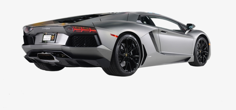 Lamborghini Aventador Logo Png Download - Back Lamborghini Aventador Png, transparent png download