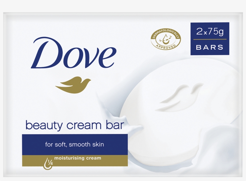 Dove Original Beauty Cream Bar 2x100g - Dove Soap Beauty Cream Bar, transparent png download