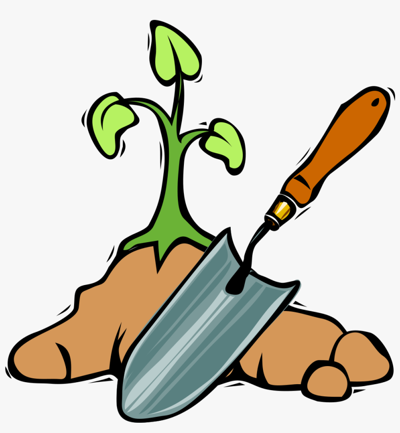 How To Set Use Gardening Shovel Svg Vector, transparent png download