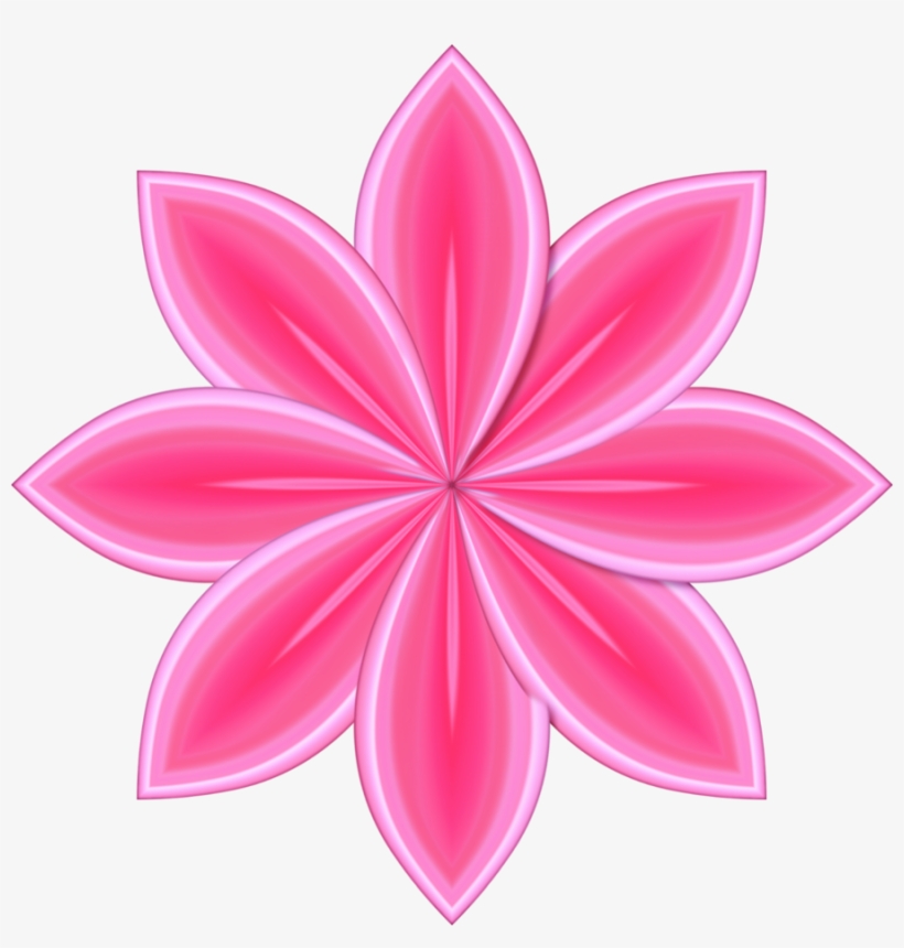 Flower Pink 2 002 By Gimpzora-d3hl62j - Flor Dourada, transparent png download