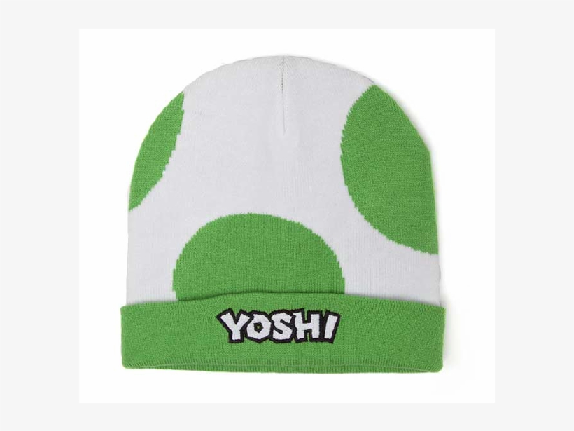 Super Mario Yoshi Egg Beanie Nintendo Yoshi Egg Beanie Hat PNG Image