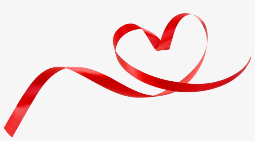 Heart Png Images With Transparent Background - Ribbon Heart, transparent png download