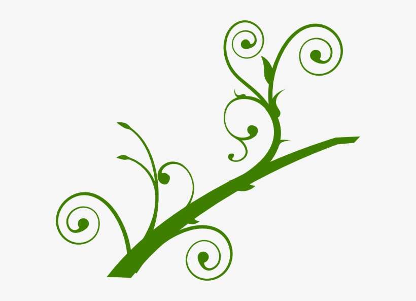 Leaf Branch Clip Art Clipart Free Download - Branch With Leaves Clip Art, transparent png download