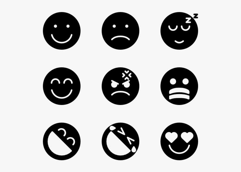 Emoticons - Iconos Redes Sociales Png, transparent png download