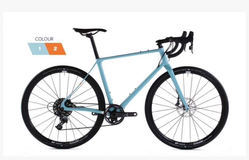 Light Blue With Orange - Canyon Inflite Al 6.0, transparent png download