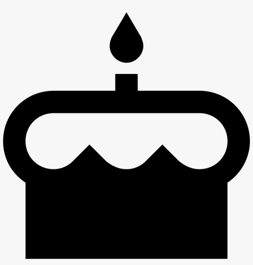 Birthday Cake Comments - Birthdate Icon Vector, transparent png download