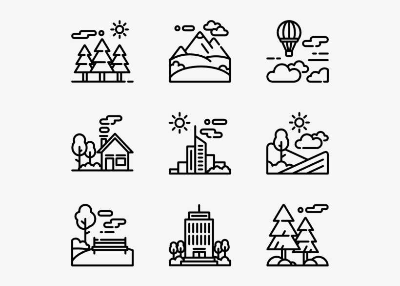 Landscape - Makeup Icon Transparent Background, transparent png download